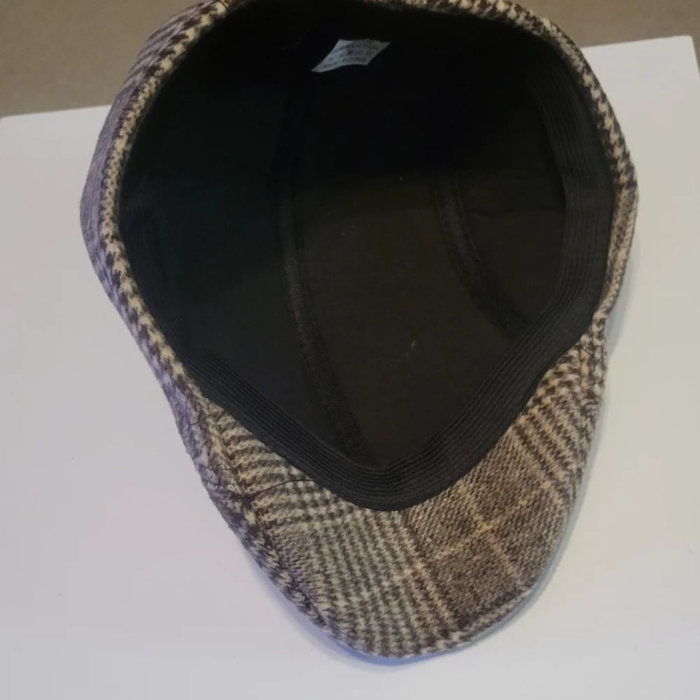 Boys Plaid Duckbill Cap